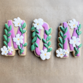 Floral MOM Letter Cookie Cutter Set