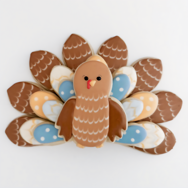 Turkey Feather Platter 2023