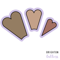 The Scalloped Platter / Thanksgiving Turkey / Valentine Hearts