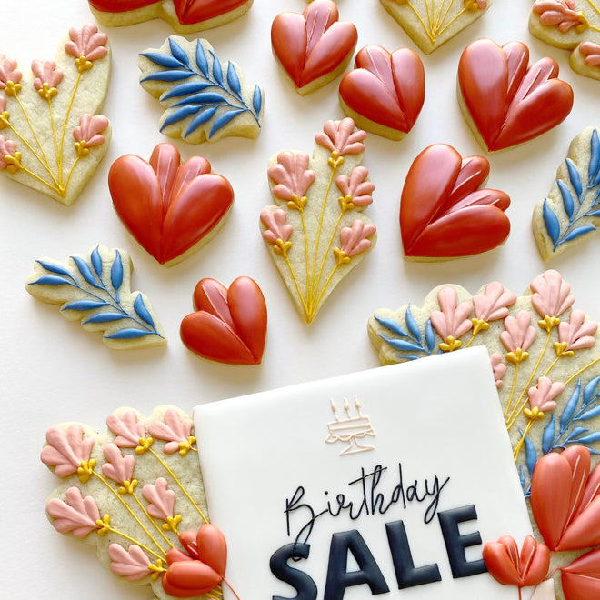 Luna's Mini Leaf Flourish Cookie Cutters