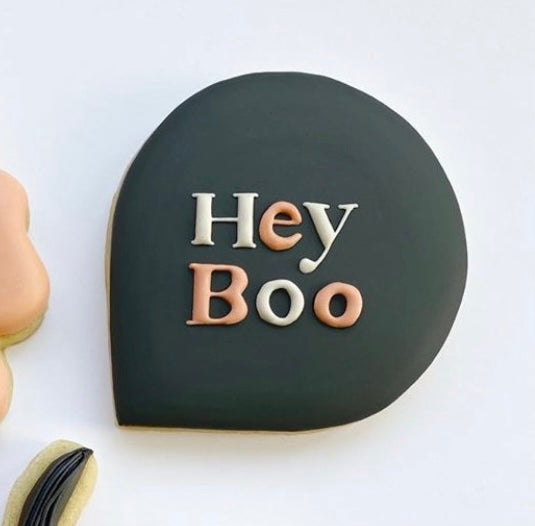 Arlo's Cookies Hey Boo Pumpkin Cookie Cutters