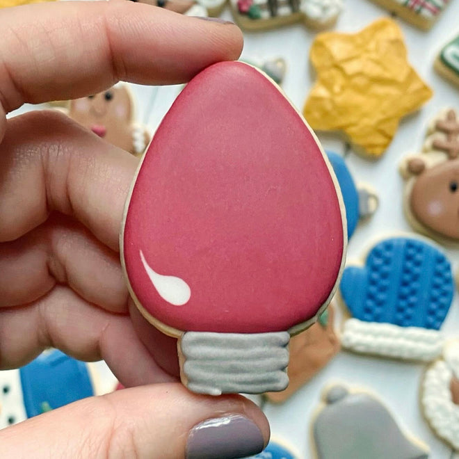 Christmas Light Cookie Cutter
