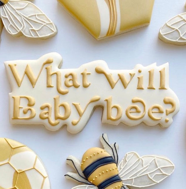 Arlo's Cookies "What Will Baby Bee?" Cookie Cutters