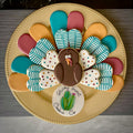 The Scalloped Platter / Thanksgiving Turkey / Valentine Hearts
