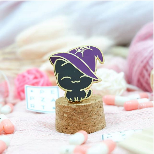 Pepzart Witch Kitty Cookie Cutter