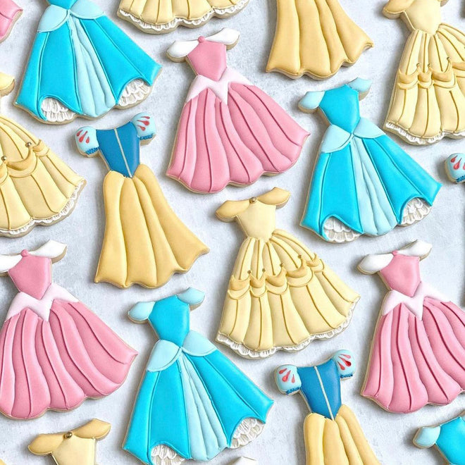 Princess Dress 2 Cookie Cutter