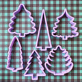 Snowy Tree Cookie Cutter