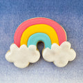 Rainbow and Clouds Cookie Cutter