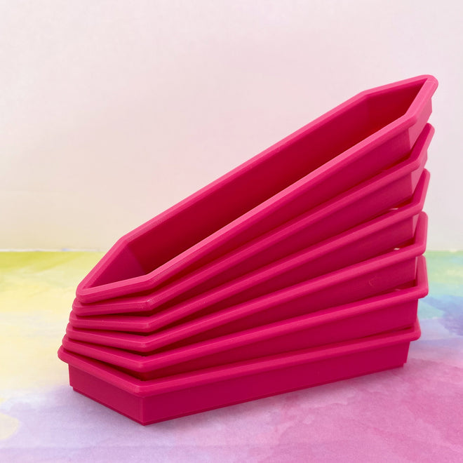 5.5 inch Elongated Hexagon Stick Cookie Cutters