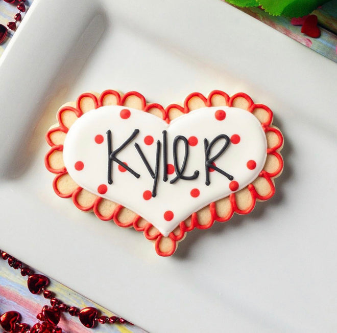 Lacy Heart Cookie Cutter