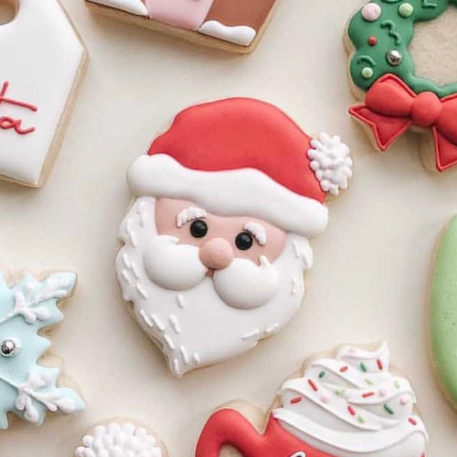 Vintage Santa Cookie Cutter