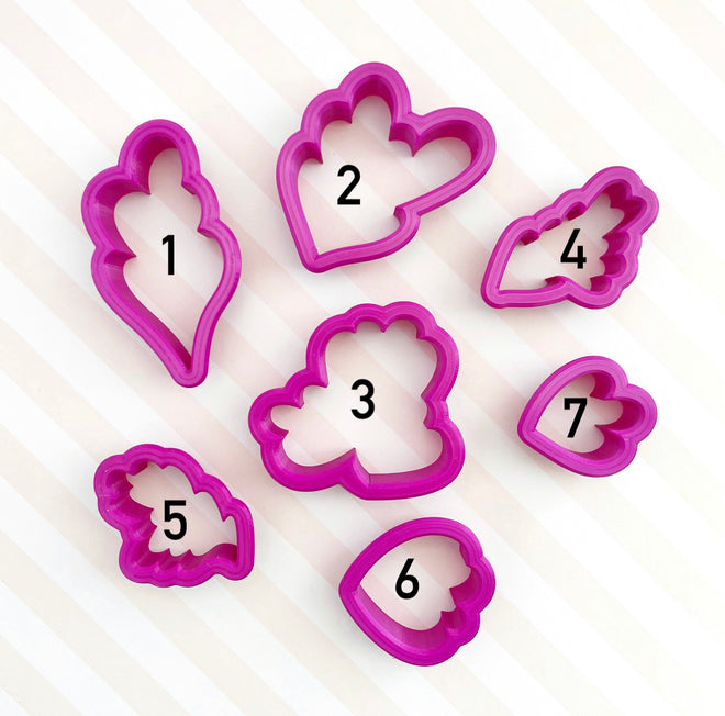 Luna's Mini Leaf Flourish Cookie Cutters