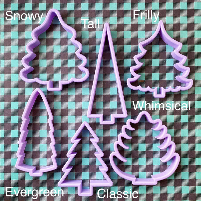 Snowy Tree Cookie Cutter