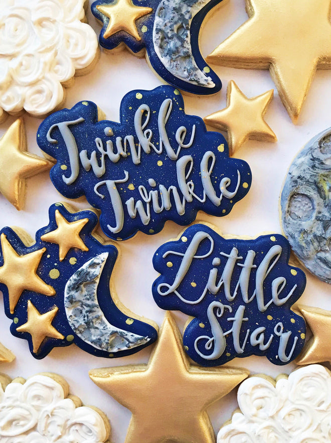 Twinkle Twinkle and Little Star Cookie Cutter Set
