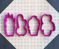 Borderlands Bakery Modern Houseplant Cookie Cutters