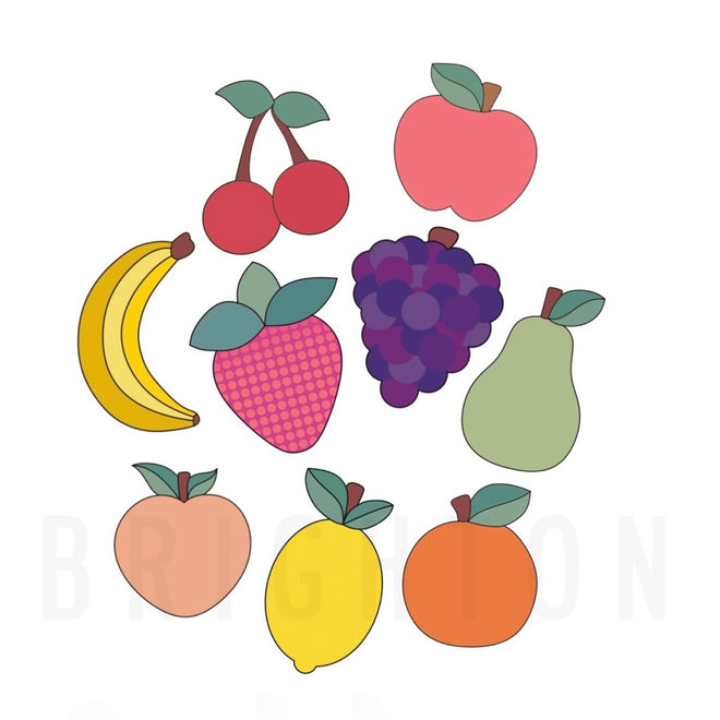 The Graceful Baker's 'Tutti Frutti' Cookie Cutters