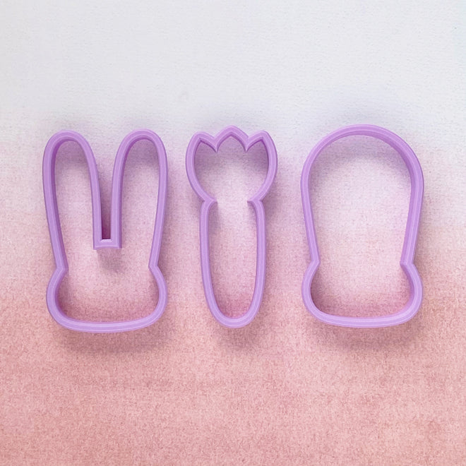 Long-Eared Bunny Cookie Cutter Collection