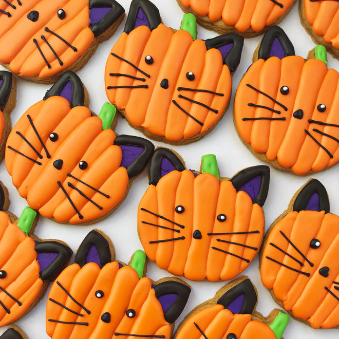 Pumpkin Cat Cookie Cutter