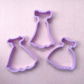 Young Princess Dress Cookie Cutter