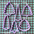 Trees Set of 6 Cookie Cutters