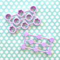 Tiny St Patricks Day Tic Tac Toe Multi-cutter and Popper