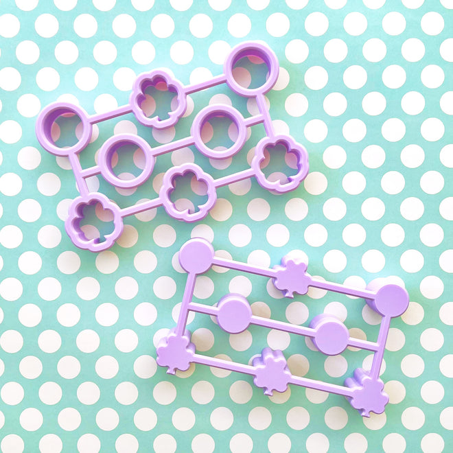 Tiny St Patricks Day Tic Tac Toe Multi-cutter and Popper