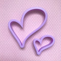 Lopsided Heart (Right Side) Cookie Cutter