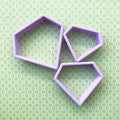 Nesting Diamonds (Gem) Cookie Cutter