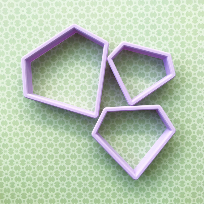 Nesting Diamonds (Gem) Cookie Cutter