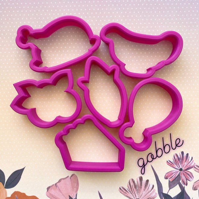 Thanksgiving Mini Cookie Cutters