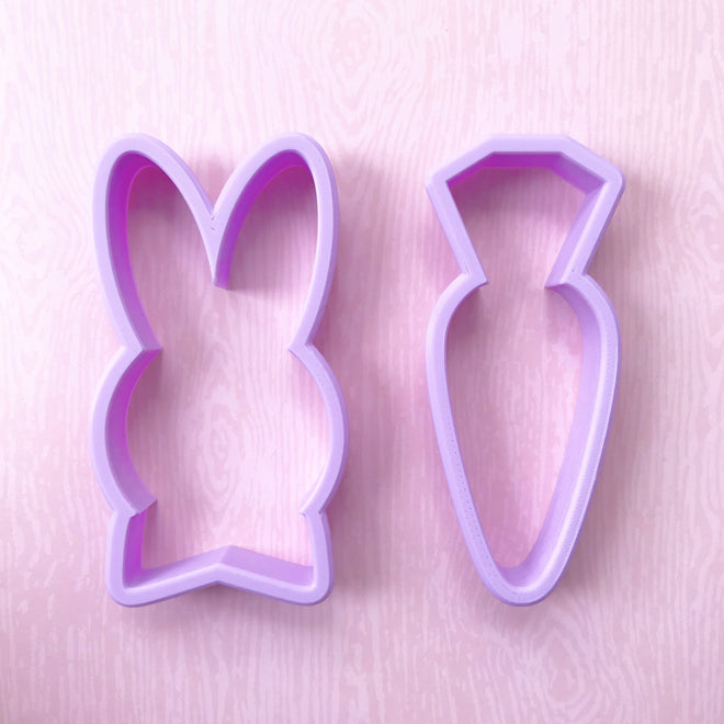 Bunny and Carrot Cookie Cutter Set