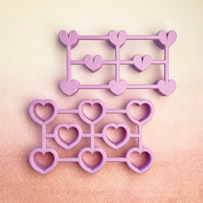 Tiny Heart Multi-Cutter and Dough Popper