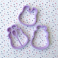 Baby Bib with Bow Cookie Cutters