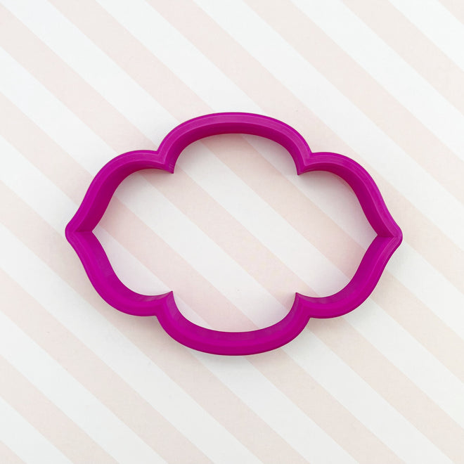 Flourish Plaque Cookie Cutter