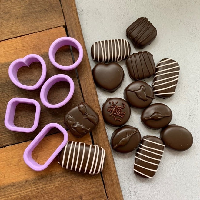 Chocolate Candy Cookie Cutters