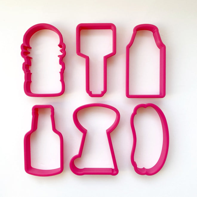 BBQ Collection - 4 Inch Tall Cookie Cutters