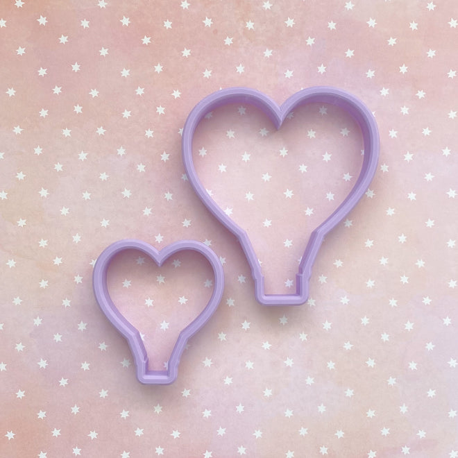 Heart Air Balloon Cookie Cutter