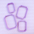 Notched Rectangle Plaque Cookie Cutter
