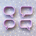 Speech Bubble Cookie Cutters