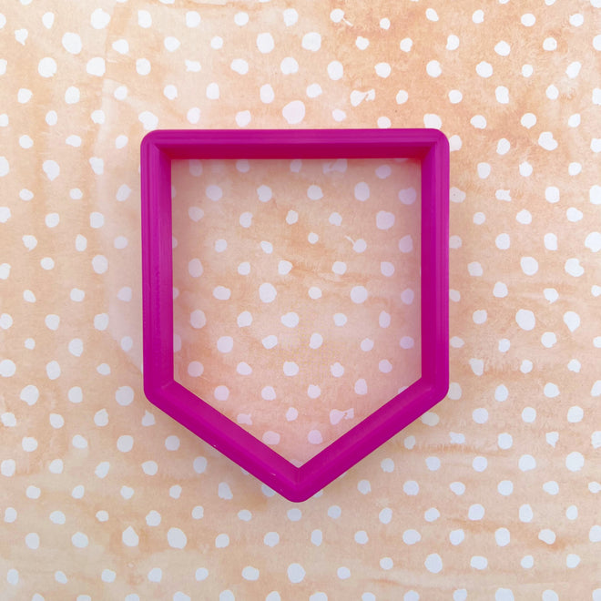 Nesting Banner Plaque 1 Cookie Cutter