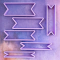 5.5 inch Banner Stick Cookie Cutters
