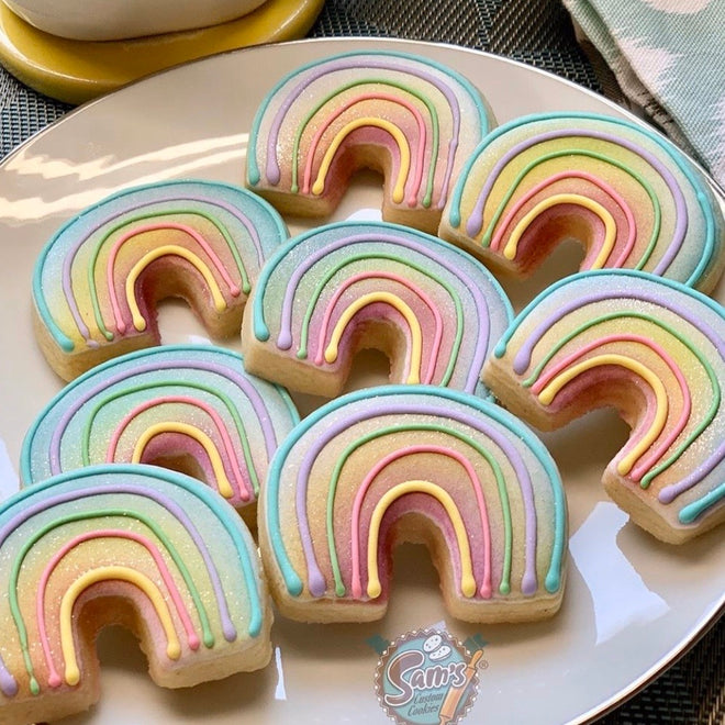 Charming Rainbow Cookie Cutter