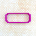 Long Notched Rectangle Cookie Cutter