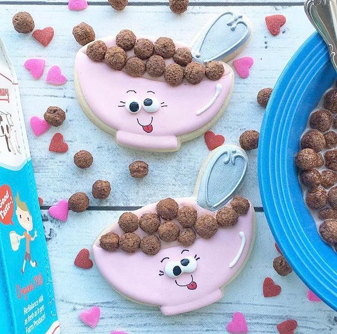 Bowl and Spoon / Cereal Bowl Cookie Cutter