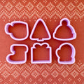 Christmas Mini Cookie Cutters - (Set #1)