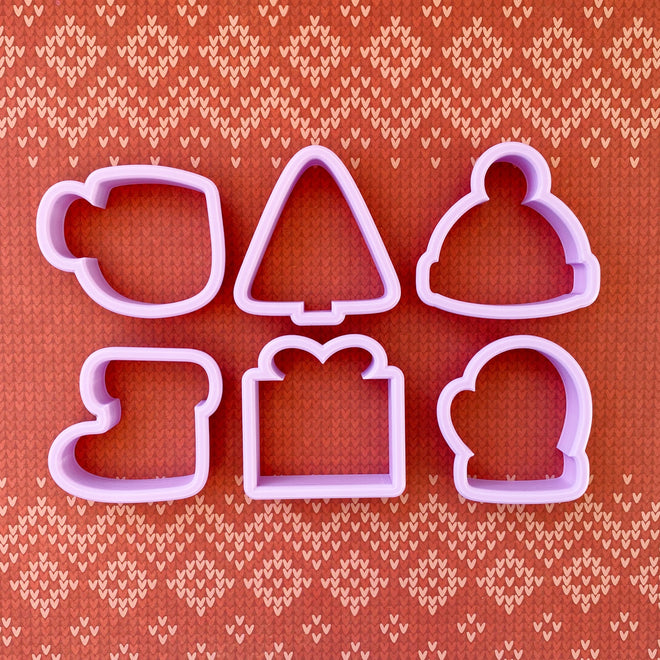 Christmas Mini Cookie Cutters - (Set #1)
