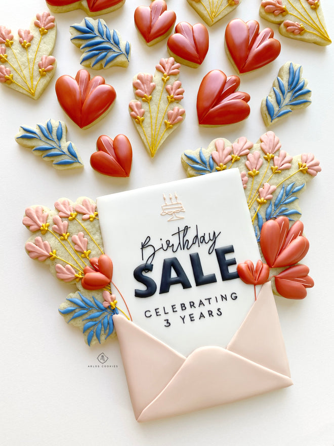 Luna's Mini Leaf Flourish Cookie Cutters