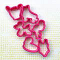 Summer Mini Cookie Cutters - Summer Fun