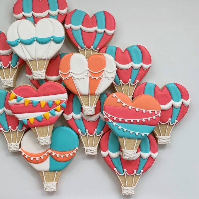 Heart Air Balloon Cookie Cutter