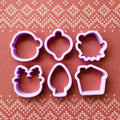 Christmas Mini Cookie Cutters - (Set #3)